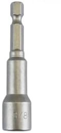 5Pcs 1/4 Hex Impact Socket Magnetic Nut Screwdriver Drill Bit Adapter Socket Wrench Repairing Tool 65mm 5/16 3/8 1/2 7/16 9/16(6.35mm)
