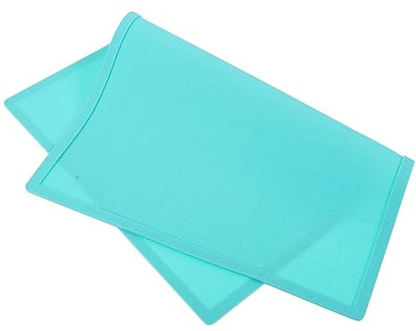 NUOBESTY Epoxidharz-Werkzeug Antihaftbeschichtete Wärmeisolierte Silikonmatte Mit Aufrollbar Zur Aufbewahrung 2er-Pack