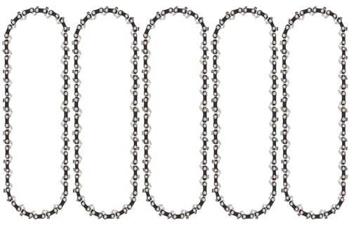 Yweller 5 Stück RAC270 Sägekette 20cm 3/8 1,1mm 33 TG Ketten für Ryobi