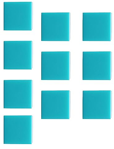 RASTKY Timbri per Incisione in Gomma Blocchi per Timbri di Facile Utilizzo Set da 10 Pezzi per Intagliare Modelli di Grandi Dimensioni o Piccoli Pezzi Adatti per Decorazioni di Nozze Blu Bianco Blu