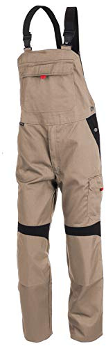 Kübler Arbeit Latzhose Inno Plus, 1 Stück, 50, mittelrot / schwarz, 37575413-5599-50