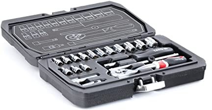 YATO YT-14491 Steckschlüsselsatz Steckschlüssel-Set Chrom-Vanadium-Stahl