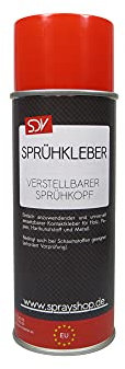 SDV Chemie Sprühkleber 1x 400ml Kontaktkleber Kleber Spray Powerkleber Haftkleber Spray
