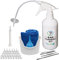 Ear Wax Removal Tool by Tilcare - Ear Irrigation Flushing System for Adults & Kids - Perfect Ear Cleaning Kit - Includes Basin, Syringe, Curette Kit, Towel and 30 Disposable Tips