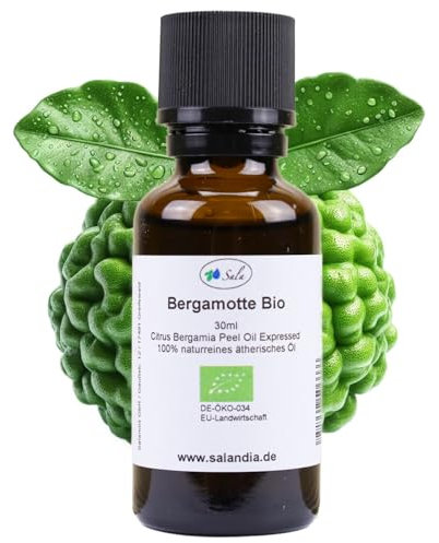 Sala Bergamotteöl ätherisches Öl naturrein BIO kbA - zum Verzehr - 30 ml