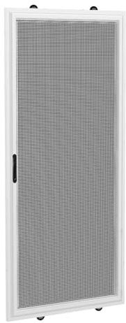 Custom Size Sliding Patio Screen Door Kit – Made to Order Aluminum Frame, Assembly Required, Locking Handle, 5 Color Options, Optional PetScreen Mesh