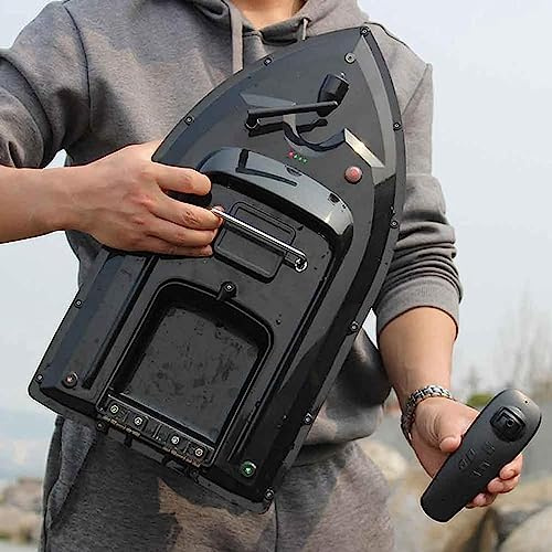 KFJZGZZ Bait Boat Fishing, RC Bait Boat Remote Control 500m Distance Power Bait Boat Nuclear Load Bait Boat 3.3lbs, Bait Boat (Bait Boat)