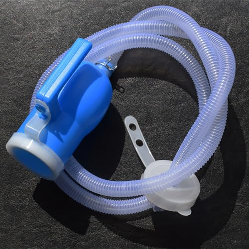 LLaviD 1,6 m Kunststoff-Ersatz-Urinflasche, Schlauch, Urinal-Zubehör, Geschenk