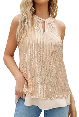 DondPO Glitzertop Damen Festliche Große Größen Glitzernde Tunika Glitzer Tops Party Kurzarm Sparkle Wickelbluse Pailletten Oberteil Glitzerbluse Metallic Gürtel Elegant Glitzer Top Bluse