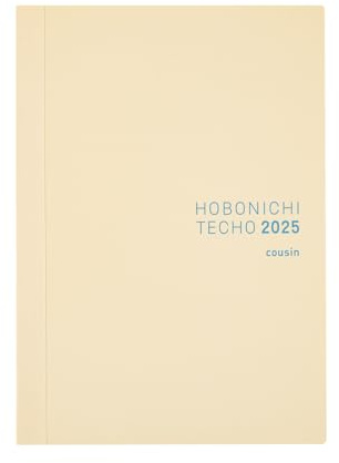 Hobonichi Techo 2025 Cousin Book [Simplified Chinese/A5/Januar Start/Montag Start/Planer]