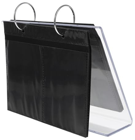 SOESFOUFU Album D'affichage D'autocollants Pour Ongles Format Compact En Plastique Transparent Pour Professionnels Manucure Et Usage Salon Esthétique