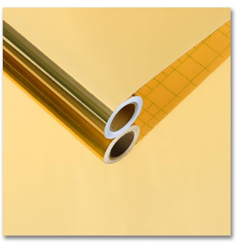 CRE8TIVE guld metallisk effekt tapet 30 cm x 900 cm