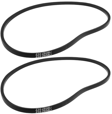 ECSiNG Lot de 2 courroies trapézoïdales 22431-VG4-B50 compatibles avec Honda HRB 536 C Compatible avec tondeuse à gazon IZY 53