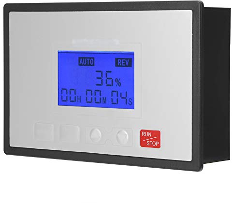 60A 10-55V DC Brush Motor Speed Controller Digital LCD Slow Run Stop Timer Reversible for Motor Speed Regulation