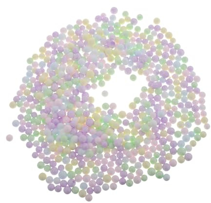 Gogogmee Macaron Colored Foam Beads for Bean Bags Sofa Cushion Filler Pillow Stuffing Particles Safe Epp Filling for DIY Cushions and Chairs Pack