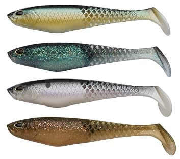 Berkley PowerBait® Cullshad Softbait | Lebensechter Kunstköder | Vielseitiger Raubfischköder für Hecht, Zander, Forelle und Barsch | Mehrere Optionen