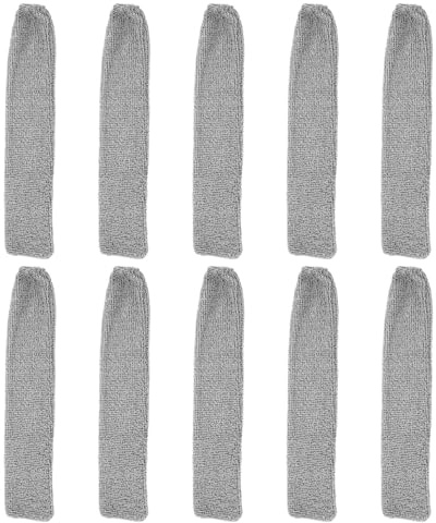 Abaodam 10 Piezas Paños de Limpieza Reutilizables de Microfibra Fundas de Repuesto para Plumero Paño para Limpiar Polvo Debajo Cama y Muebles Espacios