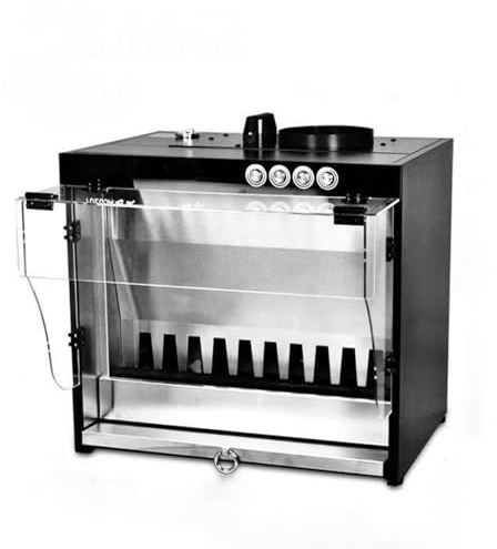 Spritzkabine Mit Wasservorhang-Abgasfiltration, Integrierte Formung Der Gesamten Maschine, Variables 3-Farben-Licht Leicht Zu Entfernen Und Zu Waschen FüR Modelle, Bastelarbeiten – 19,7 X 14 X 18 Zoll
