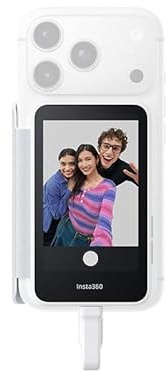 Insta360 Snap – Magnetic Selfie Screen, Real-Time Shot Preview, Touchscreen Camera Control, Foldable Portable Design