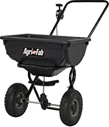 Agri-Fab AG45-0388 Streuwagen, zum Schieben, 38,5 kg, Schwarz