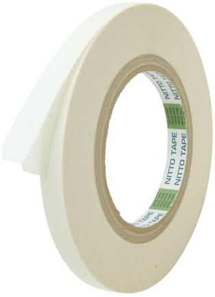 Nitto (Permacel) P-02 Double Coated Kraft Paper Tape: 1/2 in. x 36 yds. (White)