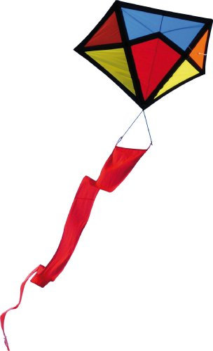 HQ DESIGN Flipper Kite, Fantasie Kite, 160 cm x 715 cm, Polyester, Kohlenstofffaser, 9.18 kg