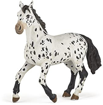 Papo France - Figura Caballo Appaloosa, Color Negro (2051539)
