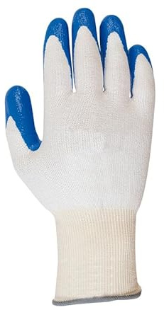 Juba - Guante anti corte dyneema nitrilo blanco/azul talla 6