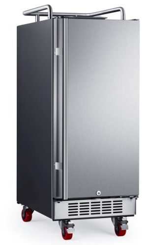 EdgeStar BR1500SS 15 Built-In Kegerator Conversion Refrigerator - Stainless Steel