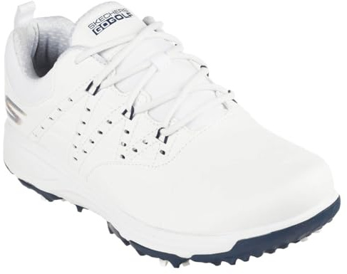 Skechers Go PRO 2 spiked vattentät golfskor, damskor, AD mall storlek, Vit, 38 EU