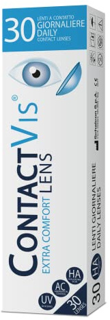 ContactVis Extra Comfort Lens 30 lenti a contatto giornaliere, -2,50