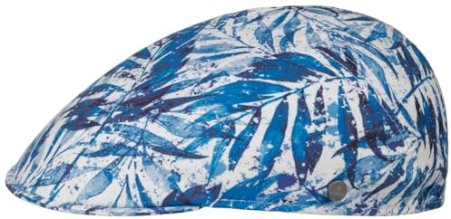 LIERYS Flatcap Casual Mehrfarbige Kappe Geblümte Schirmmütze mit Stretchfutterband Baumwolle Made in Italy Herren Frühjahr Sommer