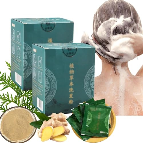Poudre de shampooing à base de plantes botaniques, poudre de lavage biologique pour cheveux, poudre de shampooing à base de plantes chinoises, shampooing en poudre à base de plantes, shampooing en
