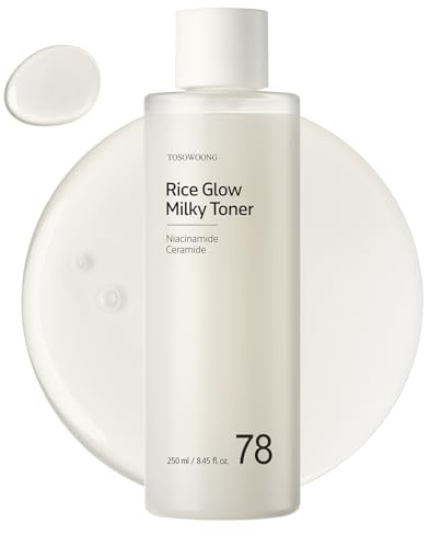TOSOWOONG Eau de riz coréenne Rice Glow Milky Toner 250 ml 8,45 fl.oz