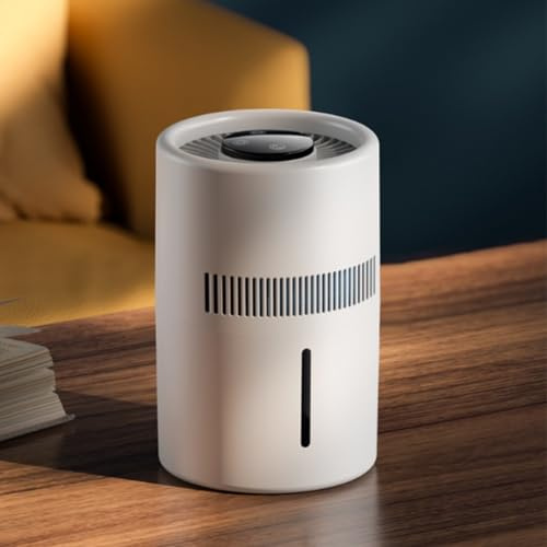 Umidificatore d'aria di grande capacità da 4 litri, purificatore d'aria silenzioso intelligente, purificazione degli ioni negativi grande capacità per casa, camera da letto, ufficio 30-50
