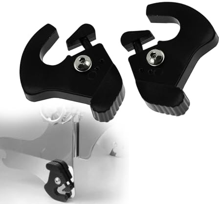 Motorcykel Ryggstöd Avtagbart Rotary Sissy Bar Bagagehållare Spärr Spärrar Klämmor För Harley Touring Sportster XL883 Softail