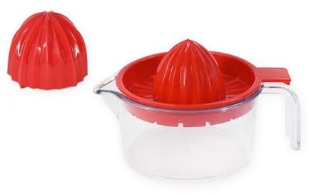 Rigamonti Spremiagrumi Double Manuale. Spremi Arance, pompelmi e Limoni con Doppio spremitore e Contenitore di Raccolta graduato. Facile da Usare, smontabile e Lavabile in lavastoviglie.