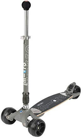 Micro Kickboard Monster Vulkangrau Tretroller 3-Wheel