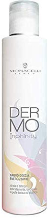 Monacelli Inphinity Bagno Doccia energizzante delicato con Aloe Vera da usare quotidianamente per detergere corpo e capelli igienizza tonifica e idrata