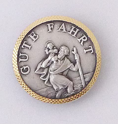Autohaftplakette Christophor./Gute Fahrt