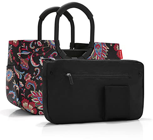 reisenthel loopshopper M frame OS7063 paisley black Einkaufstasche 40 x 26 x 20 cm Volumen 12 Liter