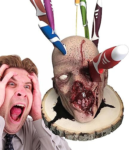 biset Horror Knives Holder -, Funny Stuttchen?????ic Kitchen Utensil Organizer
