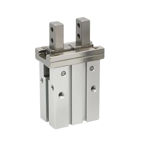 Einfachwirkend, normalerweise offen, Mini-Greifer, pneumatischer Fingerzylinder MHZ2-16S, Aluminium-Luftklemmen, 1 Stück
