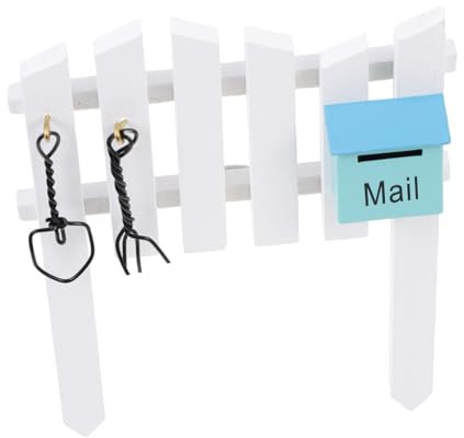 Angoily Recinzione Artificiale Per Giardino Decorazione in Per Micro Accessorio Per Immagini e Per Ragazza Resistente e Vividamente Dettagliato