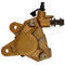 ONE BY CAMAMOTO | Pinza de freno delantera con pastillas para MBK Booster 50, Nitro 50, Ovetto 50, Stunt 50, Yamaha Bws 50, Aerox 50, Neos 50, Slider 50, Peugeot Speedfight 2, Gilera Runner 50
