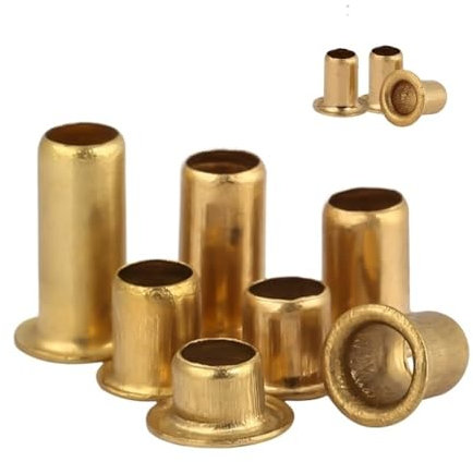 Hand Nut 50~500pcs Brass Tubular Rivets M0.9M1.3M1.5M1.7M2M2.3M2.5M3M3.5M4M5 Copper Hollow Rivet Nuts for PCB Circuit Board(M1.5-500Pcs,3.5mm)