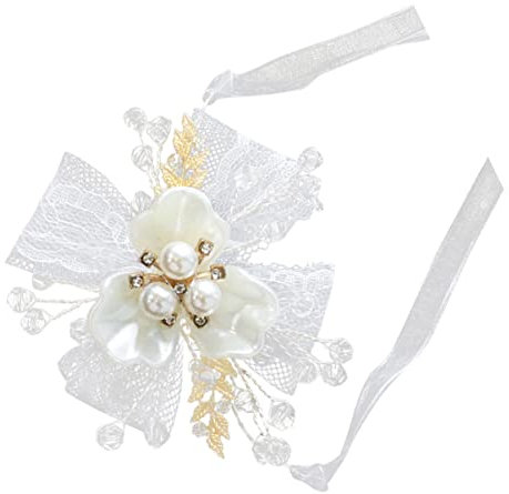 VALICLUD 1 Stück Handgelenk Blume Brautjungfern Armband Handgelenk Ansteckblume Brautjungfern Armband Hochzeits Ansteckblumen Handgelenk Ansteckblume Für Hochzeit Abschlussball