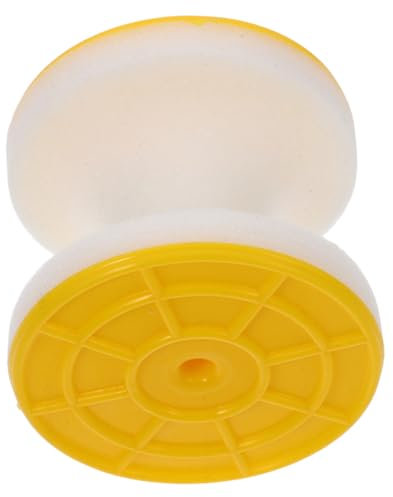 DIYEAH Plumbing Brush Circle 5cm Paint Roller Brush Head for Water Pipe and Pipe Abs Sponge Easy to Clean Efficient Use for Homes and Construction Sites