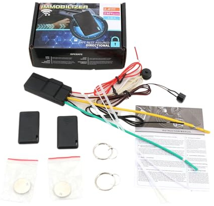lopituwe 2.4GHz RFID Wireless Car Immobilizer Wireless Car Immobilizer Auto On Off Intelligent Anti Hijacking Circuit Cut
