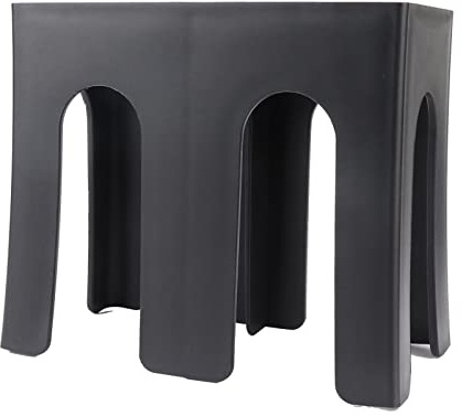 Yctze Portavasos de café - Portavasos y Tapa Plástico Recto 2 Compartimentos Negro Tienda de té - Hogar y Cocina/Baño/Accesorios de Baño/Soportes Dispensadores/